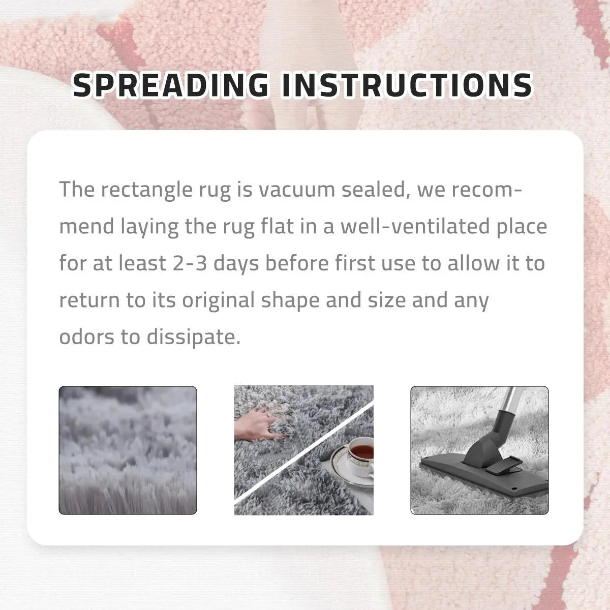 Nordic Style Home Decorative Rug, Soft Area Rug for Bedroom or Window Seat, Long Wool Floor Mat with Simple Design, Full-Coverage Rug for Living Room, Girl'S Room Decor #GLOBAL PICKS