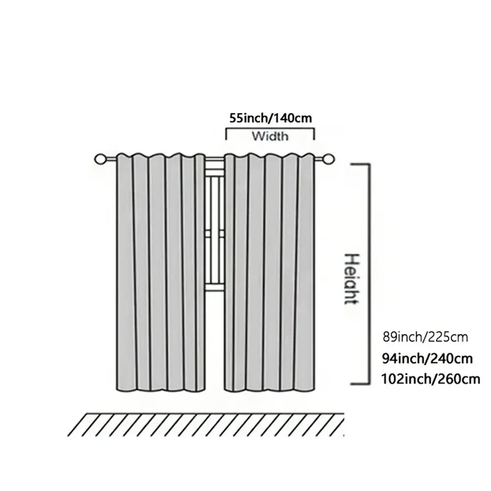 2-Pack Outdoor Curtains, Window Drapes, Paisley Lace Breathable Window Shades, Rod Pocket Hanging, Suitable for Patio Pavilion Garden, Polyester Material