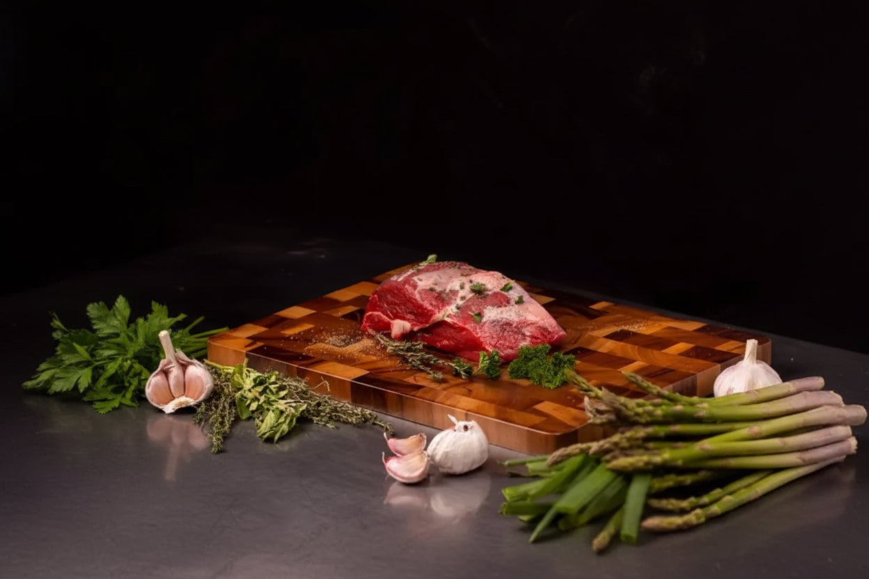 Wooden Cutting Board, Wooden Chopping Board, Cooking Cutting Board, Food Cutting Board, Durable Butcher Block for Meat, Cheese, Fruit and Vegetables, Charcuterie Board for Meal Prep and Serving at Home Dining Room