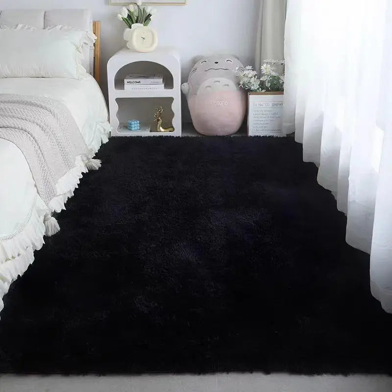 Nordic Style Home Decorative Rug, Soft Area Rug for Bedroom or Window Seat, Long Wool Floor Mat with Simple Design, Full-Coverage Rug for Living Room, Girl'S Room Decor #GLOBAL PICKS