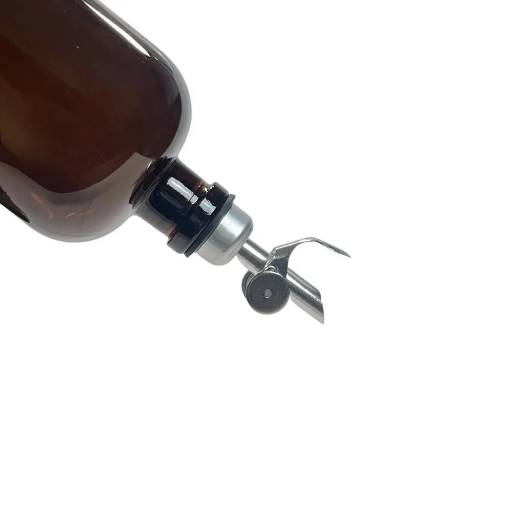 16Oz Glass Bottle with Weighted Pour Spout